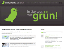 Tablet Screenshot of green-translation.eu